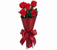 Букет 5 Красных роз Эдлесс Лав в Ярцево