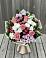 Букет цветов из: Альстромерии, Гвоздики, Розы и Хризантемы в Ярцево