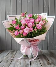 Букет Розовый кустик #REPLACE_PRED# Ярцево