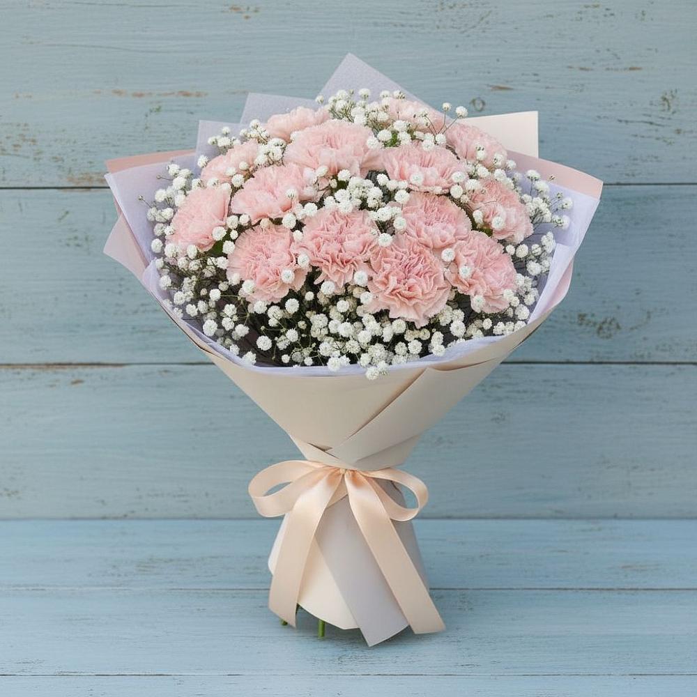 Букет цветов из: Гвоздики в Ярцево