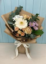 Букет цветов из:  Герберы и Хризантемы в Ярцево