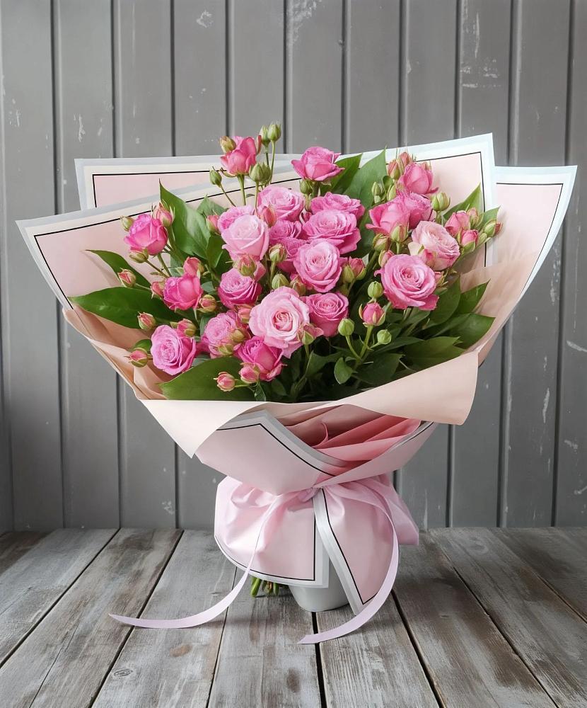 Букет Розовый кустик в Ярцево