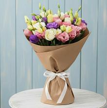 Букет цветов из:  Лизиантусы в Ярцево
